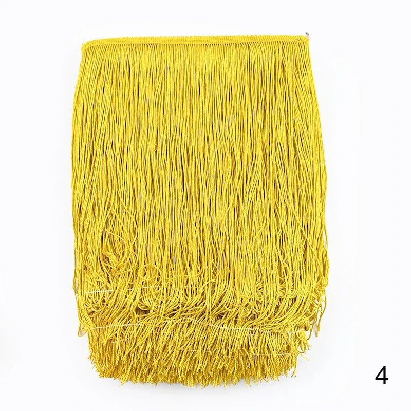 30cm Tassel Fringe Lace Trim for Sewing and Home Decor – 4