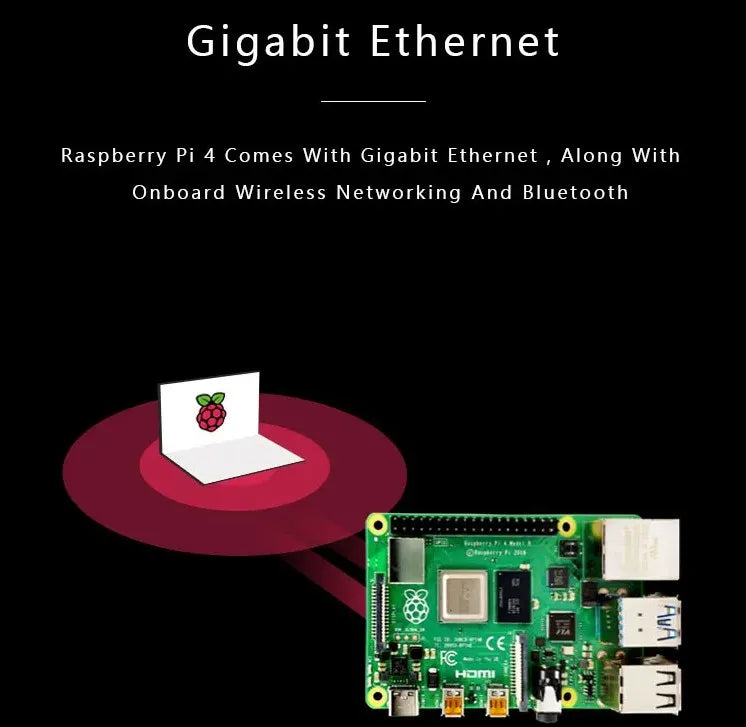 Diagram showing wireless network connectivity of a circuit board
