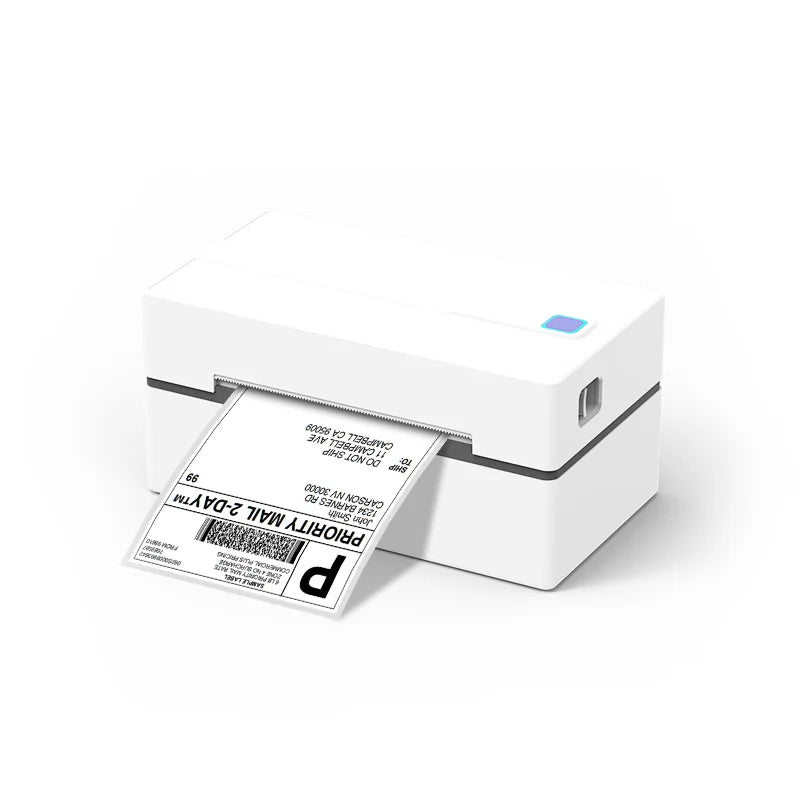 TakeYou Thermal Label Printer 4x6 Bluetooth and USB Portable – White color