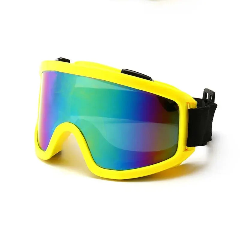 Windproof and Dustproof Protective Sports Goggles for Outdoor Activities – Yellow
