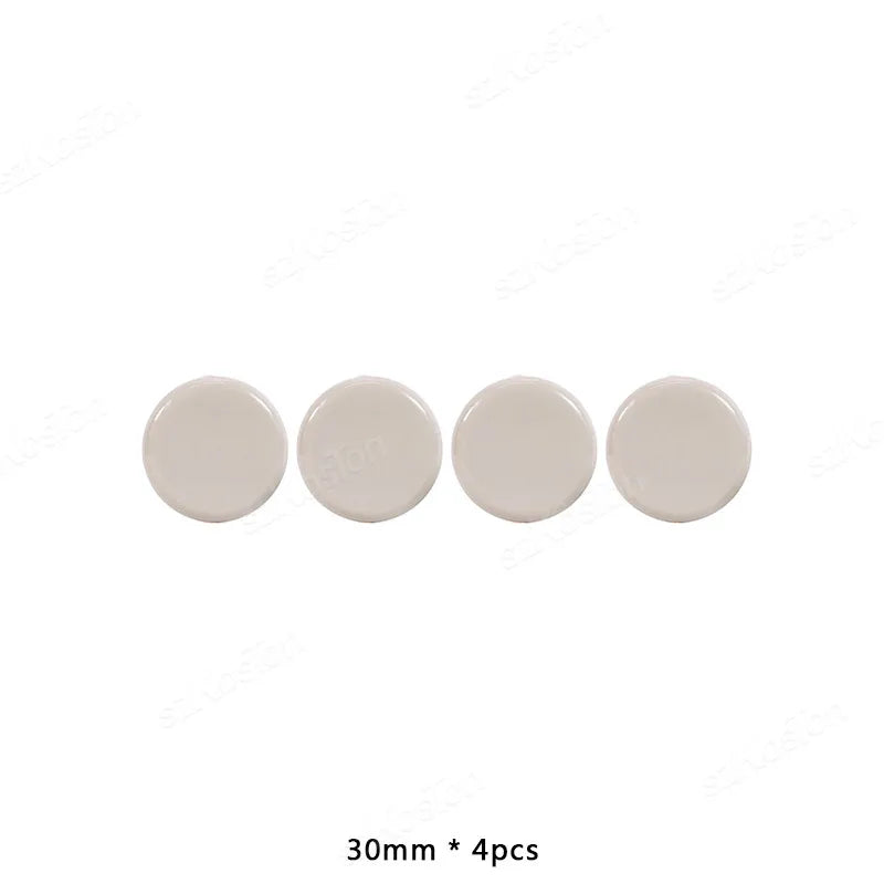4-Piece Furniture Glider Sliding Pads, PE Plastic Floor Protectors – 30mm-1
