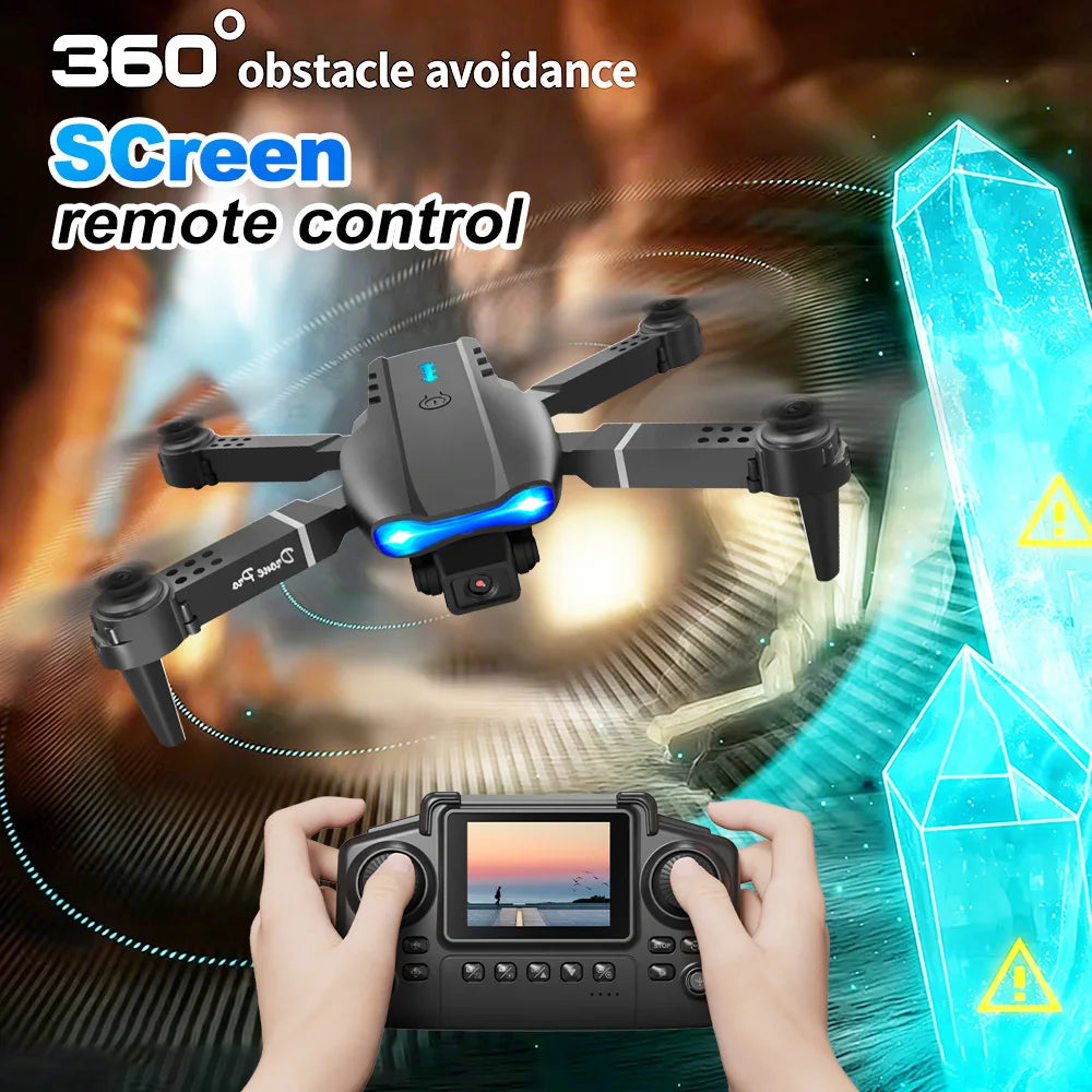 Aerial Drone Dual Lens Switch Gesture Photography Beauty Filter 110° Wide Angle Trajectory Flight APP Control Foldable FPV – view 2