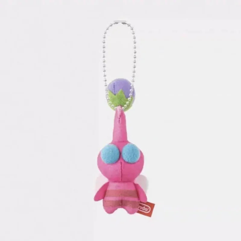 Pikmin Mini Plush Keychain, 10 cm Stuffed Bag Charm – D