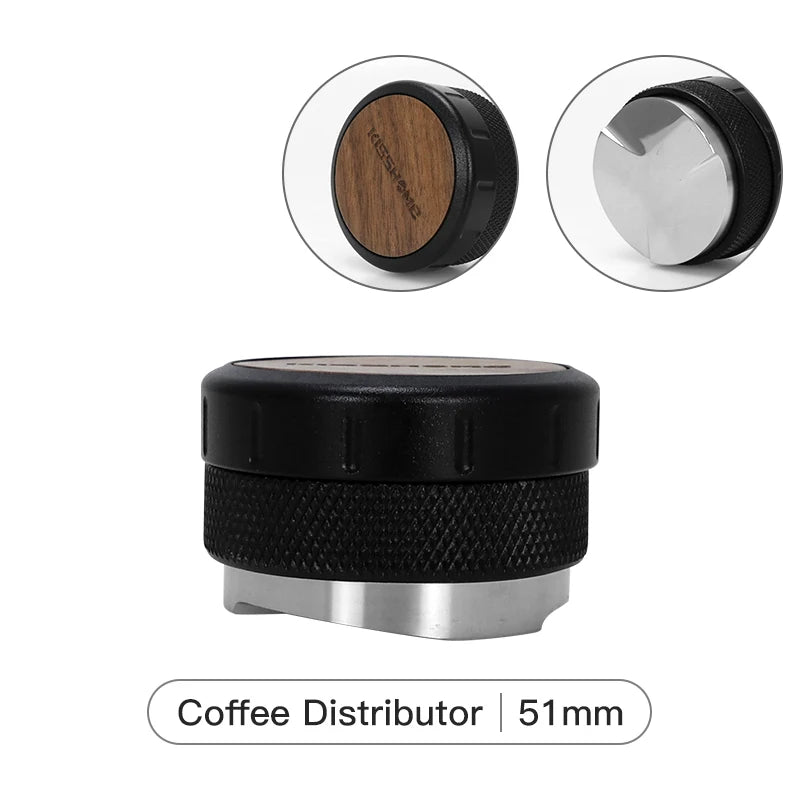 Calibrated Coffee Tamper 30lb Spring for 51mm 53mm 58mm Portafilters – 51MM Distributor