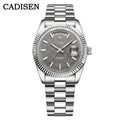 CADISEN DD40 Men Watches Luxury Automatic Mechanical Watch Men AR Sapphire Glass 10Bar Japan MIYOTA 8285 Movement Wristwatch – Grey