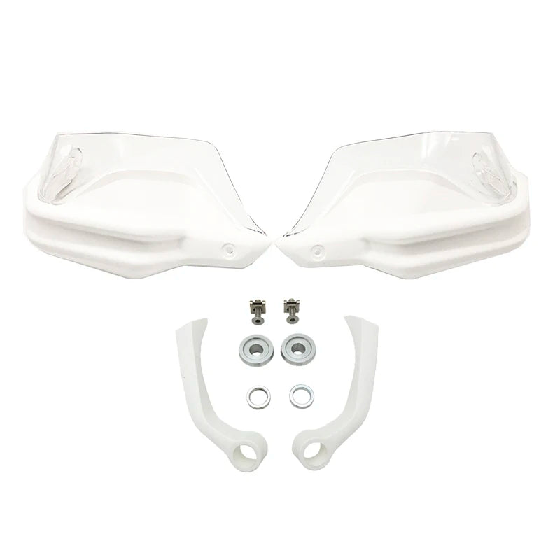 Motorcycle Handguard Wind Deflectors for BMW R1250GS R1200GS F850GS – White Set