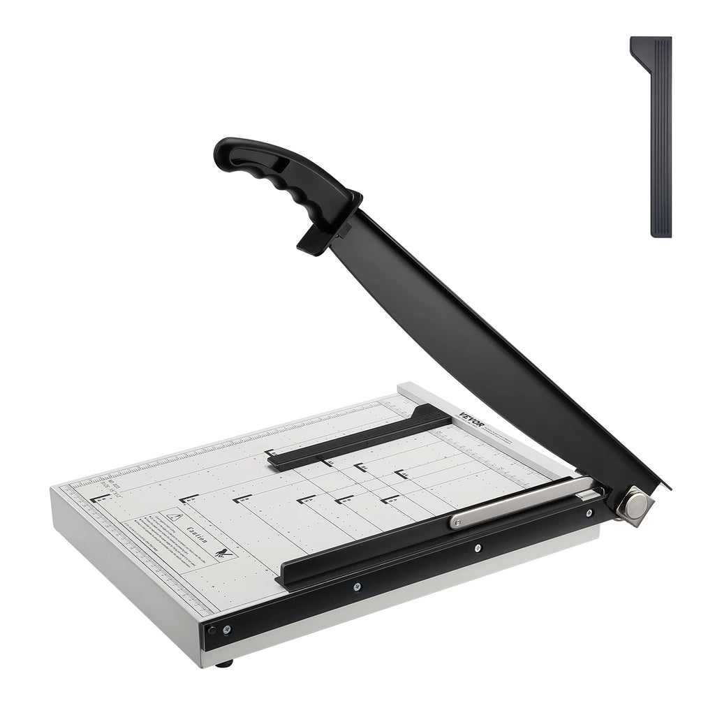 SucceBuy Paper Cutter Guillotine Trimmer 15"/18" Cut Length 16/20 Sheets Capacity Heavy Duty Paper Cutter for Home Office
