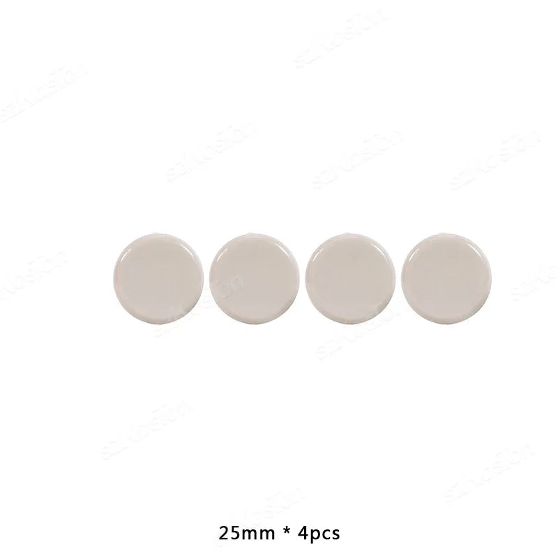 4-Piece Furniture Glider Sliding Pads, PE Plastic Floor Protectors – 25mm-1