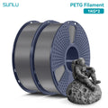 Sunlu 1.75mm PETG 3D Printer Filament, 1kg Spool, Neat Winding – PETG 2 Gray
