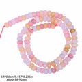 Natural Stone Abacus Rondelle Beads 4x6mm for Jewelry Making – Morganite