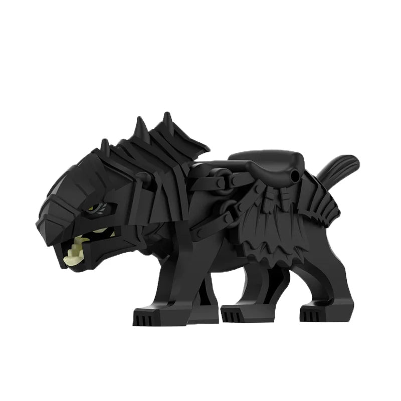 MOC Farm and Zoo Animal Building Blocks, Compatible with Small Bricks – P8012