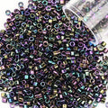 1200pcs 2mm Glass Metallic Seed Beads for Jewelry Making – PZ701