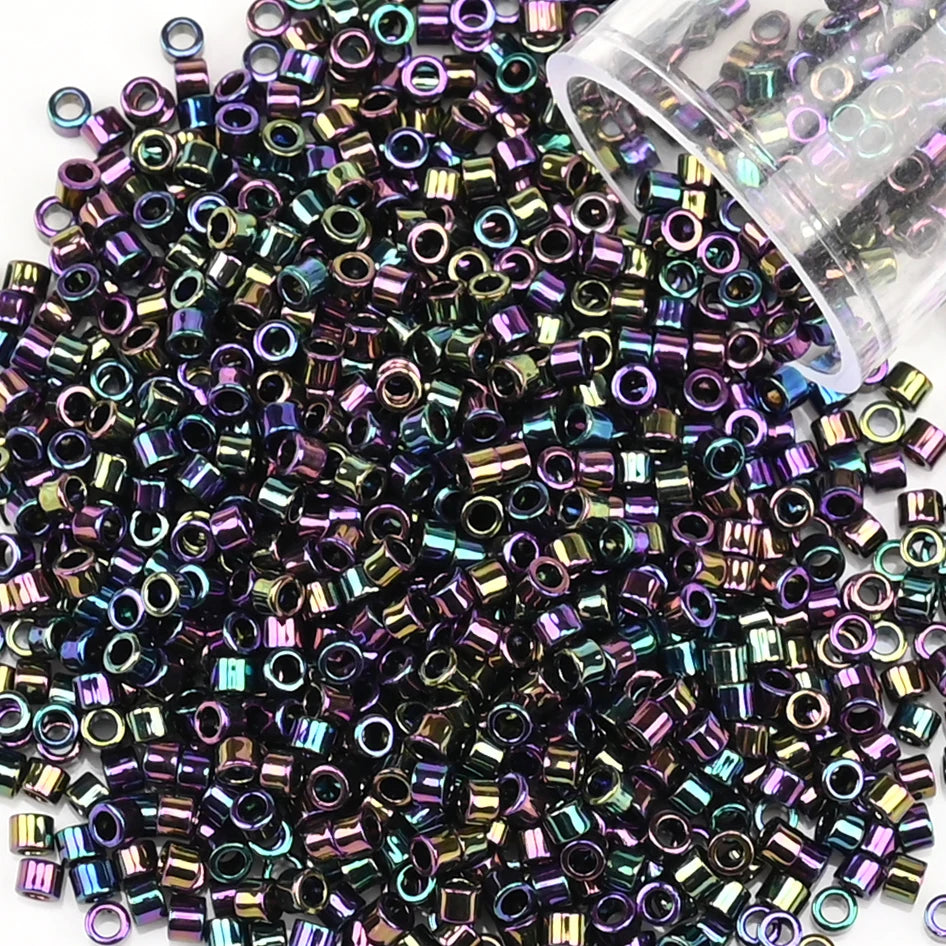 1200pcs 2mm Glass Metallic Seed Beads for Jewelry Making – PZ701