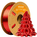 Eryone Ultra-Silk PLA 3D Printer Filament, 1.75mm, 1kg Spool – Red-1kg