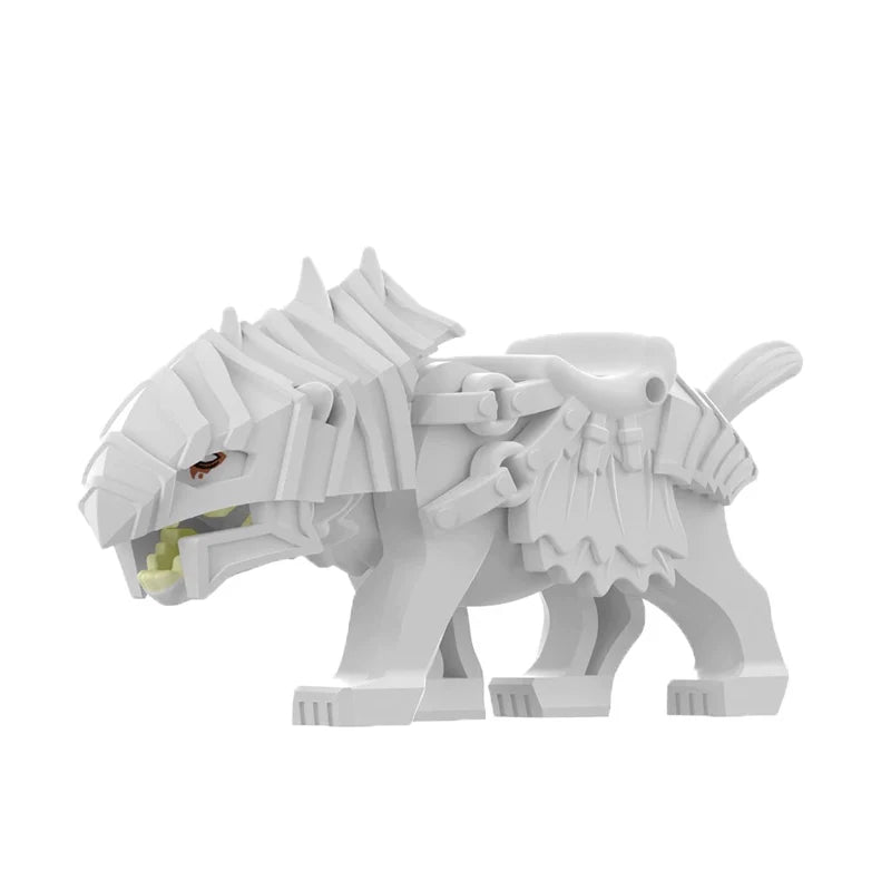 MOC Farm and Zoo Animal Building Blocks, Compatible with Small Bricks – P8011