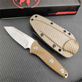 Socom Alpha Warcom Fixed Blade Knife, 3.72" Wharncliffe Blade – Desert