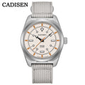 Cadisen Ti-7 Automatic Mechanical Watch, Titanium Case, 40mm – White