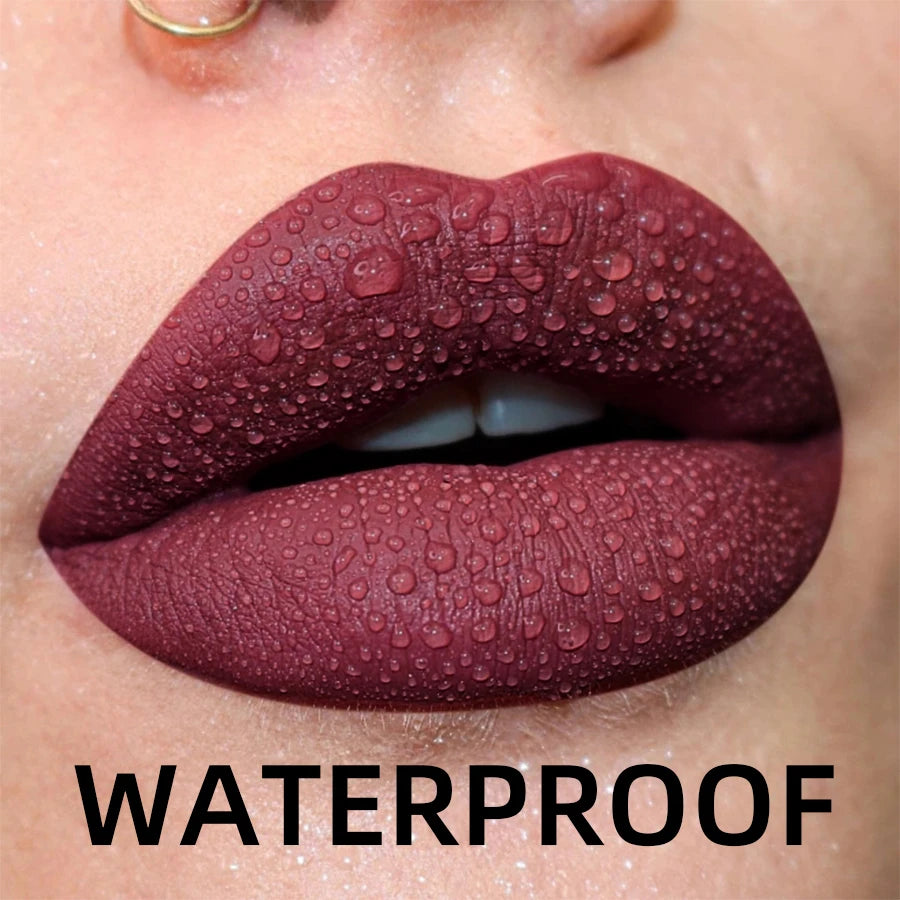 MCD Matte Velvet Liquid Lip Gloss 2.7g Waterproof Lip Tint – 14