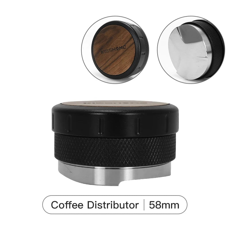 Calibrated Coffee Tamper 30lb Spring for 51mm 53mm 58mm Portafilters – 58MM Distributor