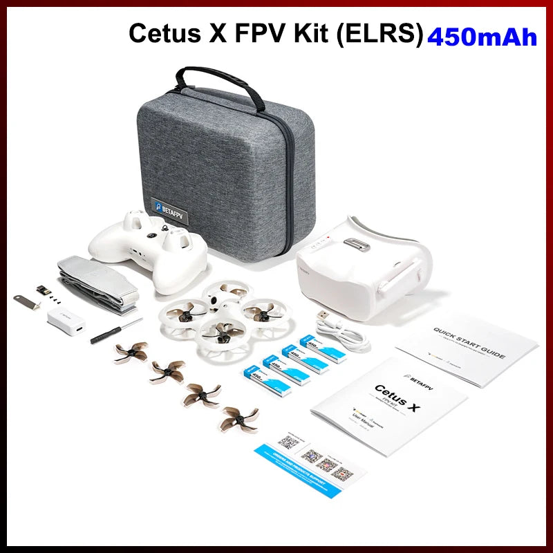 Cetus X FPV Racing Drone Kit with VR03 Goggles and Transmitter – Cetus X 4B