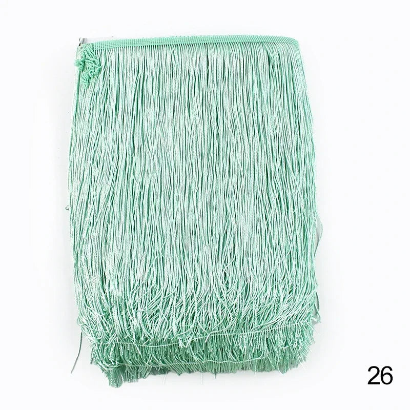 30cm Tassel Fringe Lace Trim for Sewing and Home Decor – 26