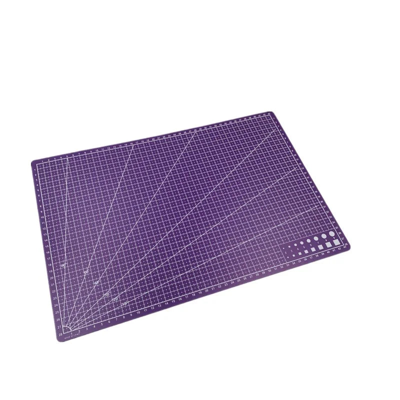 A3 Self-Healing PVC Cutting Mat 45×30×0.09cm for Crafts – Purple