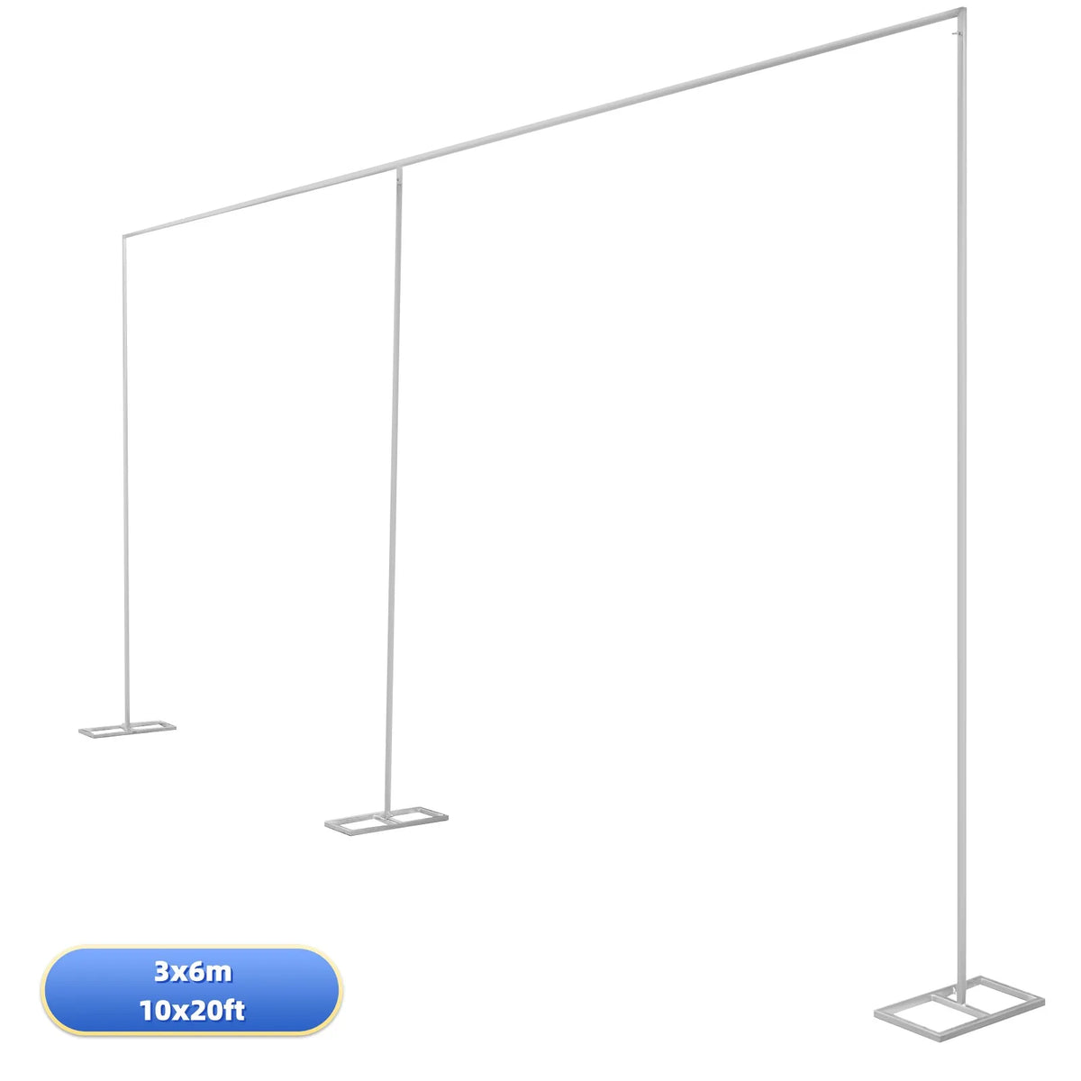 3x6m metal backdrop stand for weddings and parties