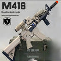 M416 Gel Splatter Blaster, Electric and Manual Shooting Toy – Brown