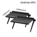Adjustable TV and Monitor Screen Top Storage Shelf, ABS Plastic – A-small-2PCS