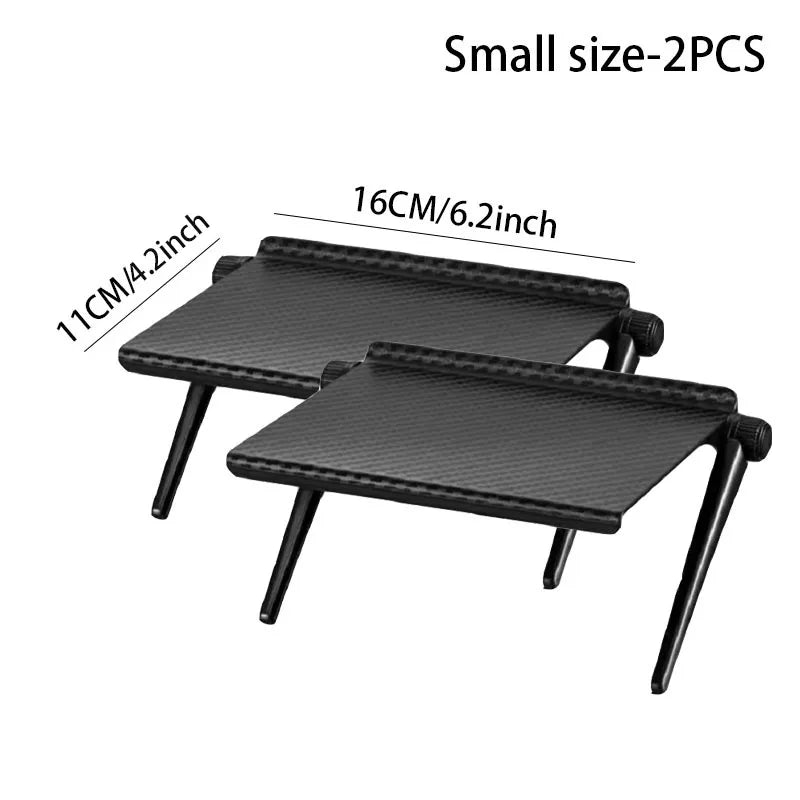 Adjustable TV and Monitor Screen Top Storage Shelf, ABS Plastic – A-small-2PCS