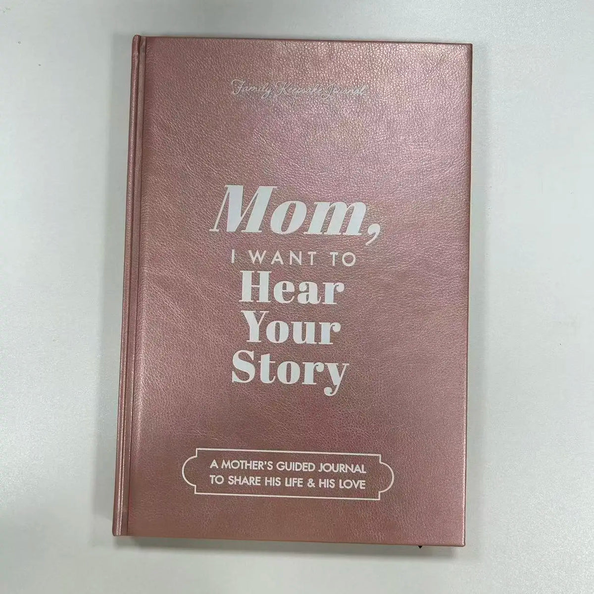 Classic Leather Life Memory Notebook for Parents – 4