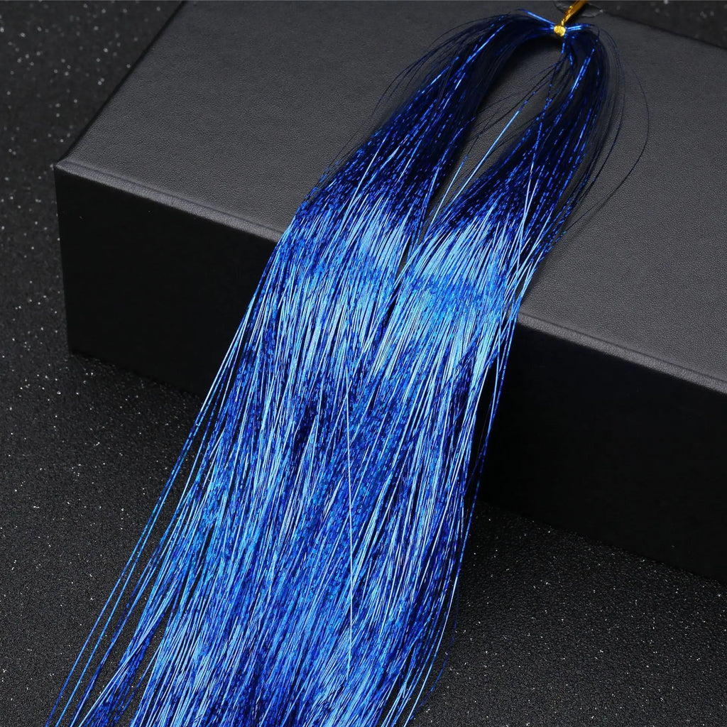 48-inch Shiny Sparkle Hair Tinsel Extension Kit – Bao Lan