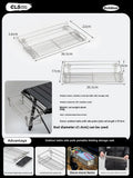 Mountainhiker IGT Table Side Storage Rack Aluminum Expansion Bracket – Silver