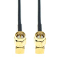 RFProMaker SMA Coaxial Extension Cable RG174 or RG316 Pigtail – MALE90 TO MALE 90