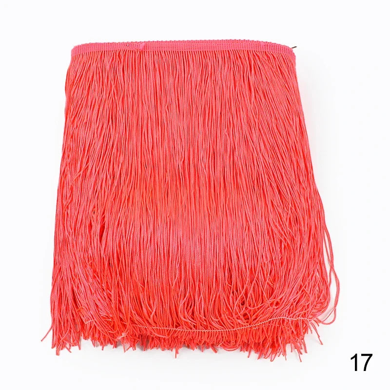 30cm Tassel Fringe Lace Trim for Sewing and Home Decor – 17