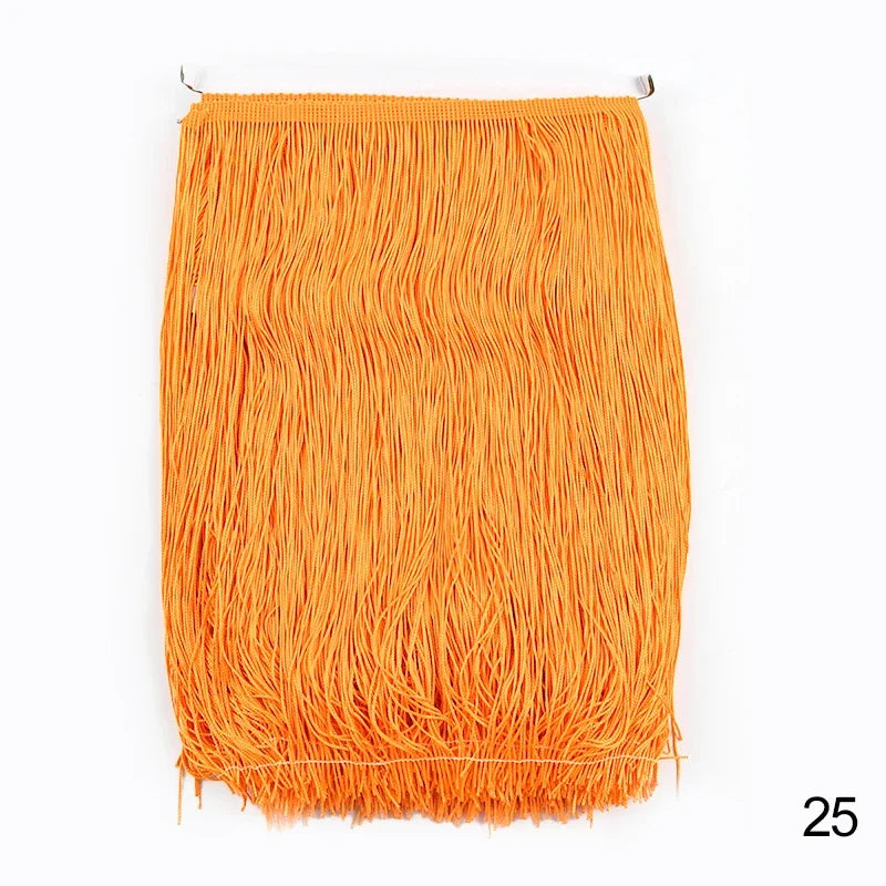30cm Tassel Fringe Lace Trim for Sewing and Home Decor – 25