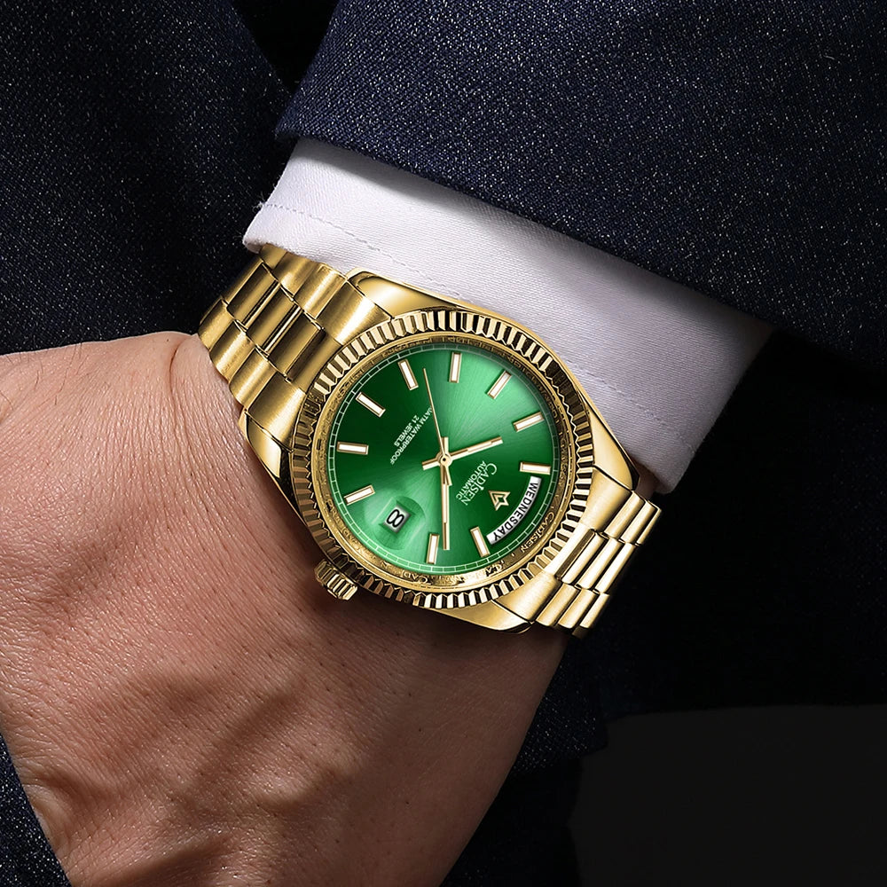 CADISEN DD40 Men Watches Luxury Automatic Mechanical Watch Men AR Sapphire Glass 10Bar Japan MIYOTA 8285 Movement Wristwatch – view 5