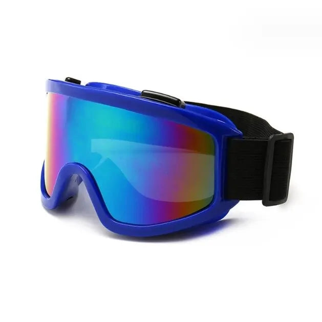 Windproof and Dustproof Protective Sports Goggles for Outdoor Activities – Blue