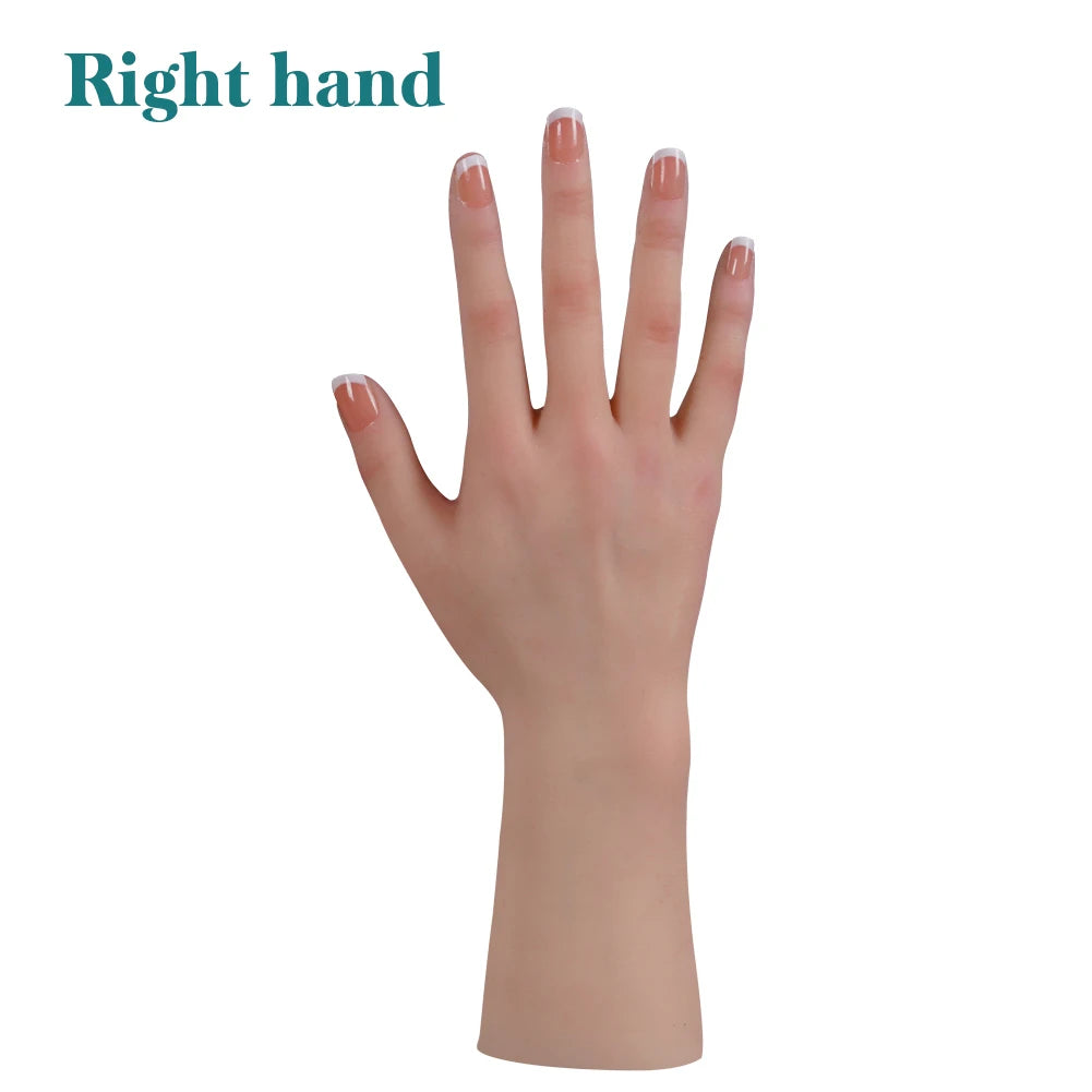 Dokier Realistic Silicone Female Hand and Foot Mannequin Model – Right Hand