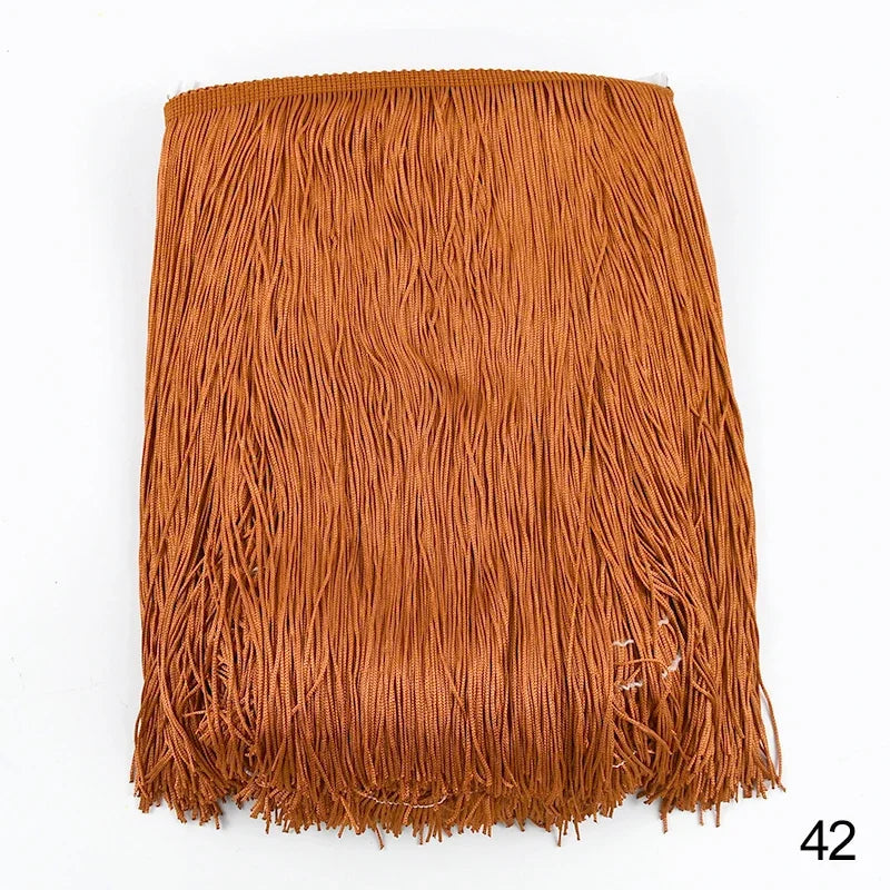30cm Tassel Fringe Lace Trim for Sewing and Home Decor – 42