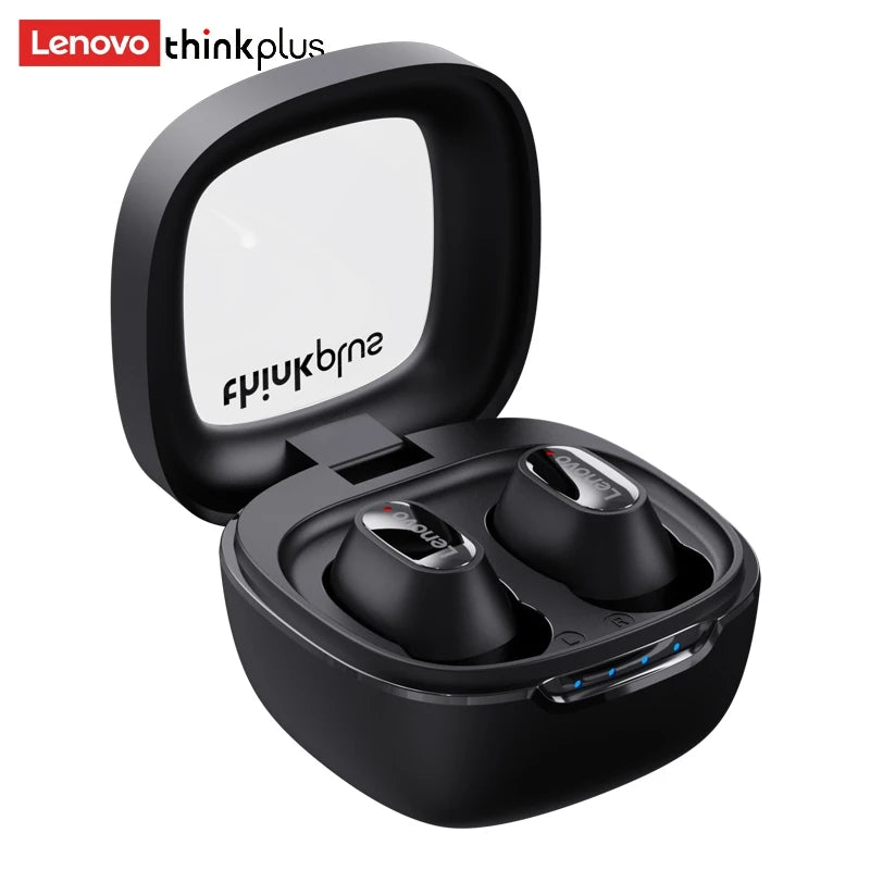 Lenovo XT62 Wireless Bluetooth 5.3 Earbuds with Charging Case – XT62 Black