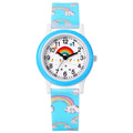 Lancardo Rainbow Silicone Digital Sport Watch for Students – Blue