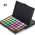 Eyeshadow Palette with Matte and Shimmer Finishes – 40 color 02