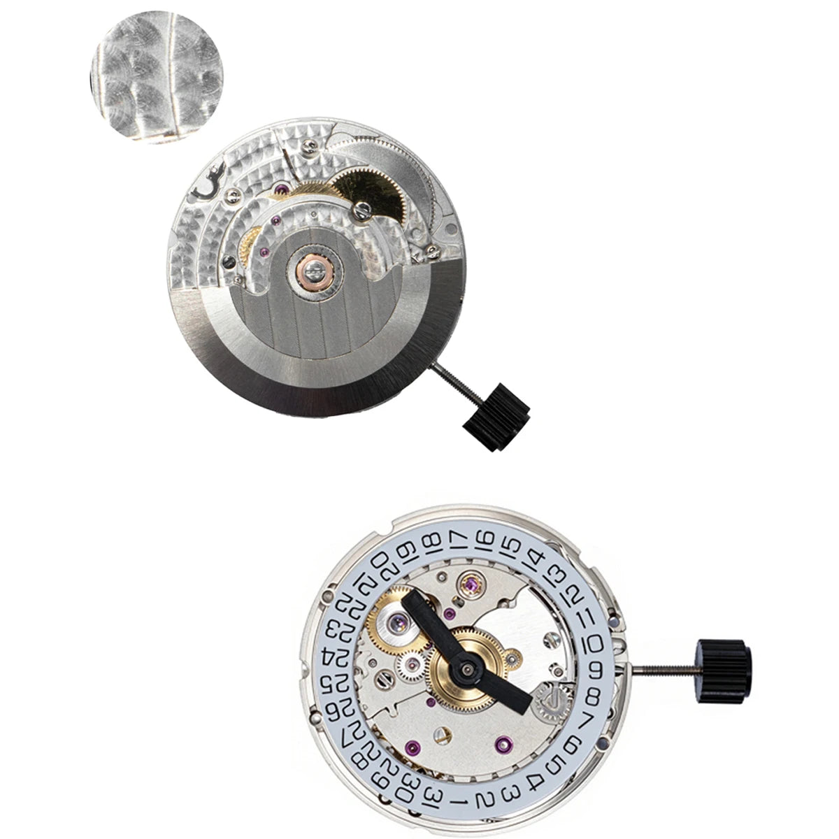 PT5000 Automatic Mechanical Watch Movement, 25 Jewel, Date Function – Sfsm