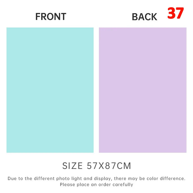 57 × 87 cm Double-Sided Photography Backdrop Paper – 37
