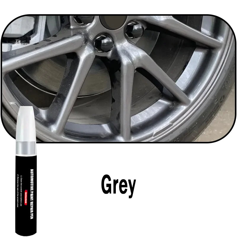 Automotive Wheel Touch-Up Paint Pen for Paint Repair – Gray
