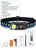 TrustFire MC12 Magnetic LED Headlamp and EDC Flashlight, 1000 Lumens – MC12 Headlamp