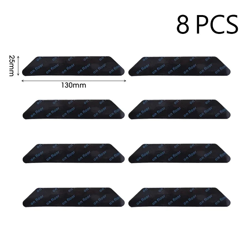 Non-Slip Carpet Stickers, Washable Reusable Rug Gripper Pads – 8Pcs