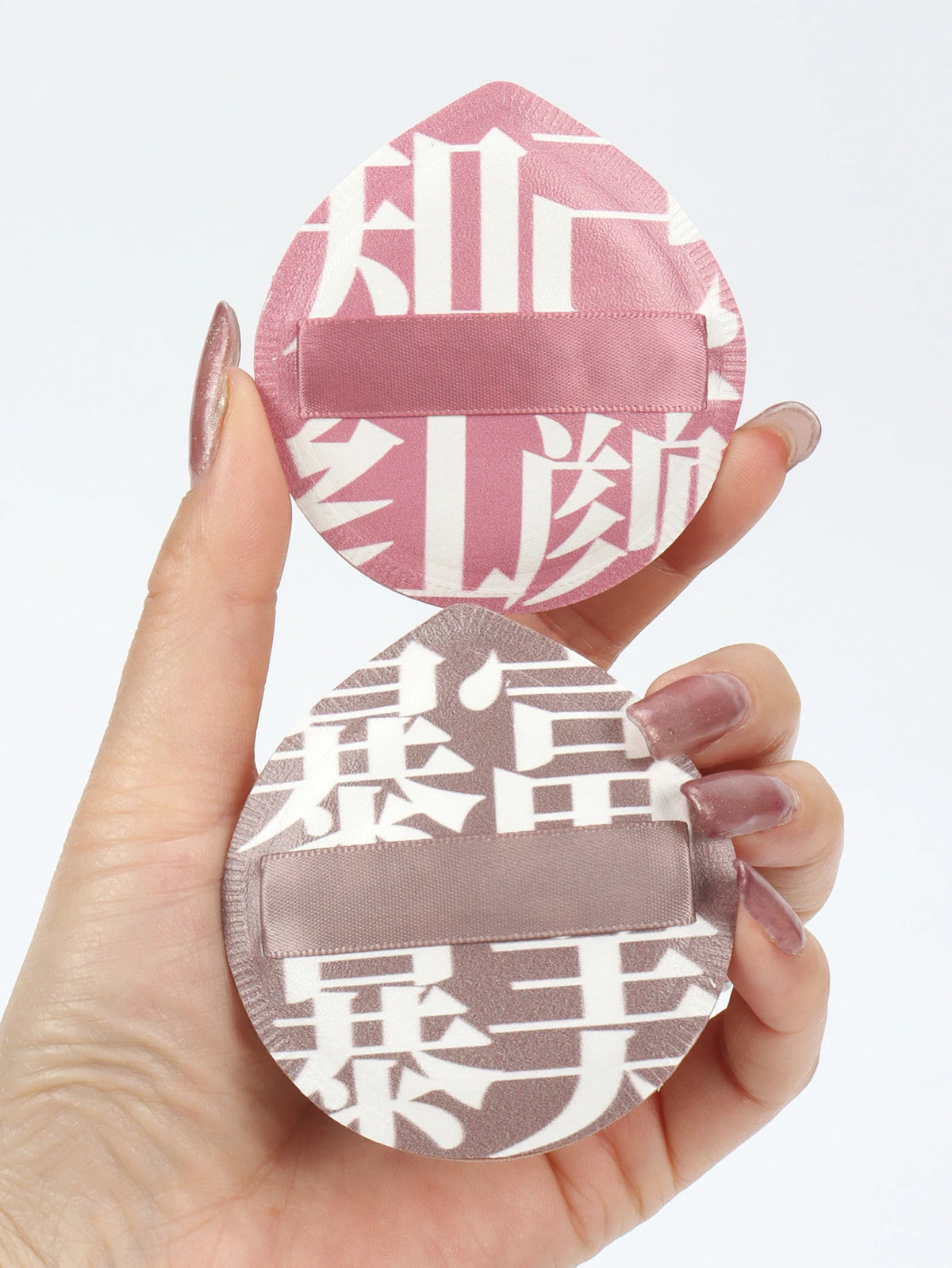 Large Soft Cotton Candy Cosmetic Powder Puff, 6cm Polyurethane Sponge – 2pcs (5)