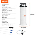 6.5L Manual Fluid Extractor Pump for Oil and Brake Fluid Changes – 6.5L